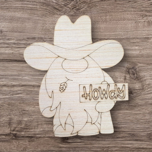 Howdy Cowboy Gnome (LL066)