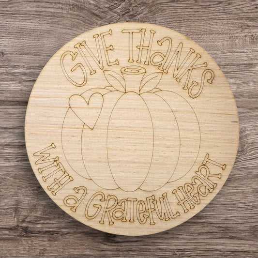 Give Thanks with a Grateful Heart Round (LL107)