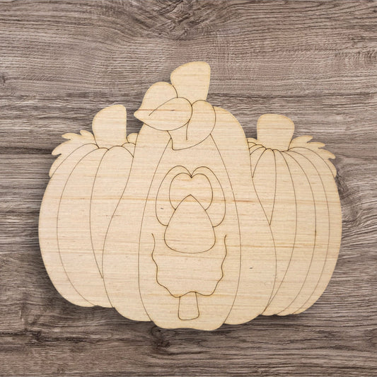 Cute Jack O Lantern (LL093)
