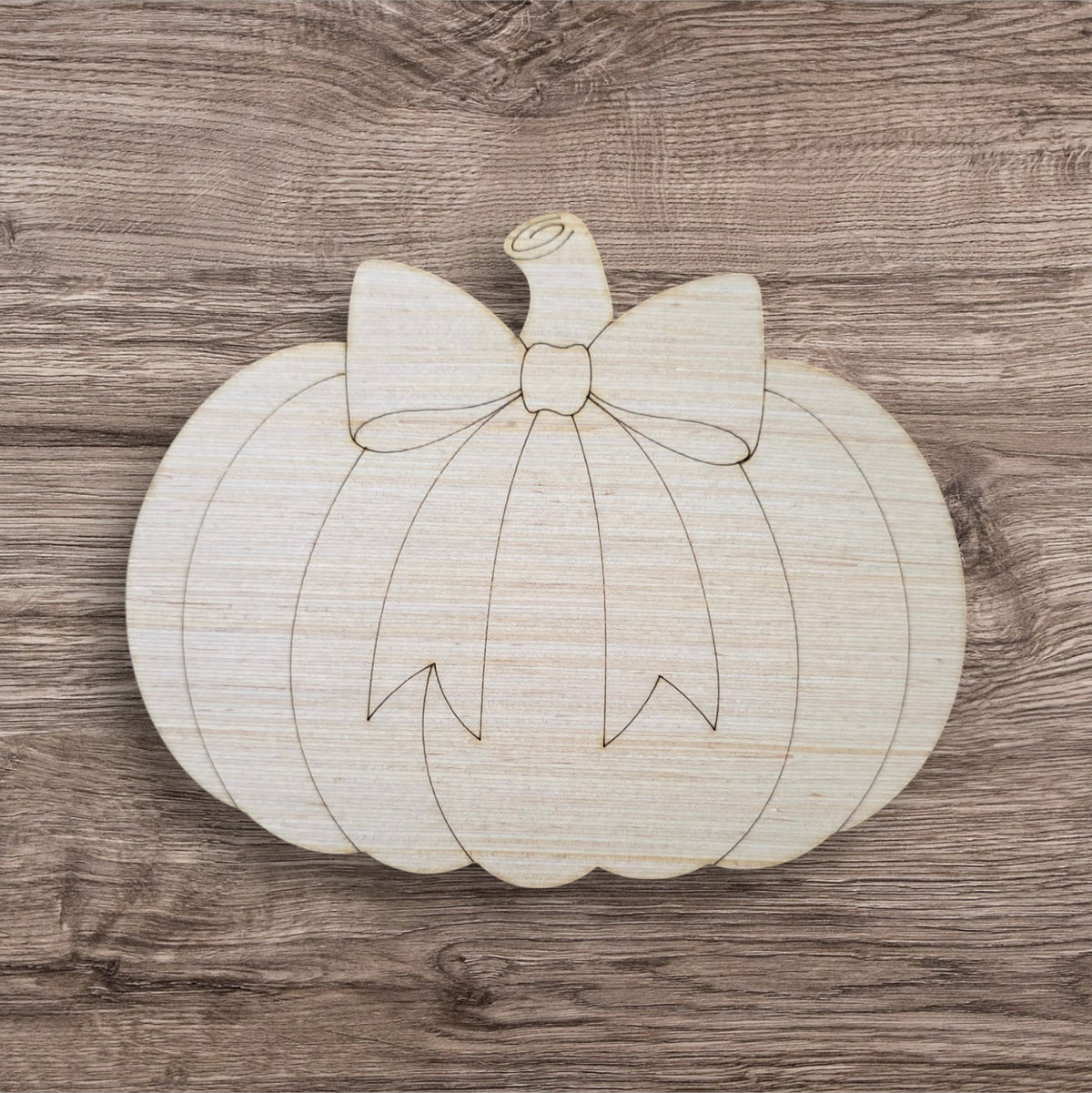 Pumpkin With Bow (LL091)