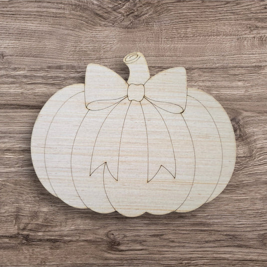 Pumpkin With Bow (LL091)