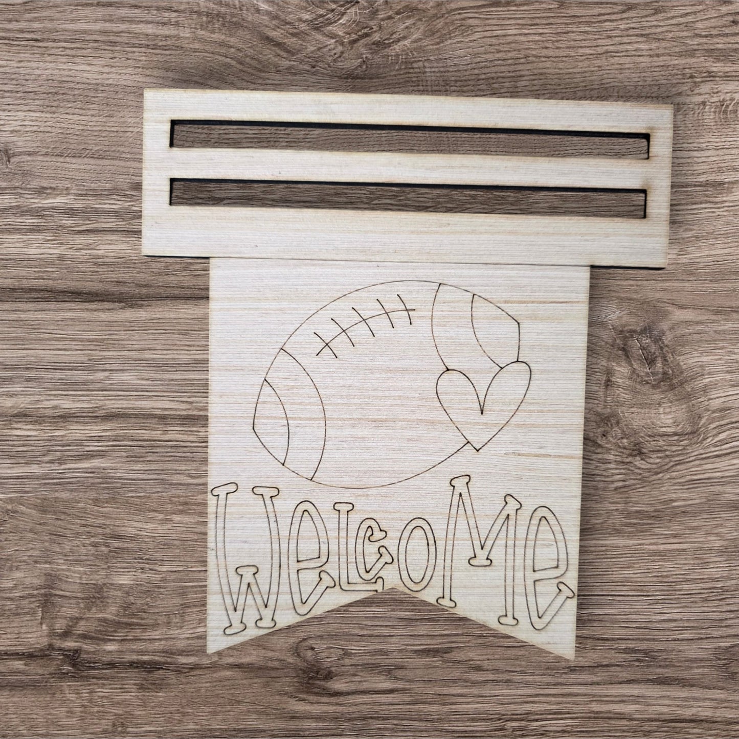Welcome Football Rails (LL208)