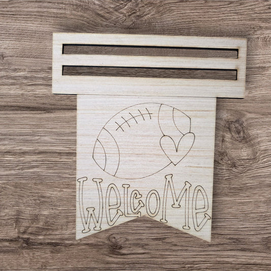 Welcome Football Rails (LL208)