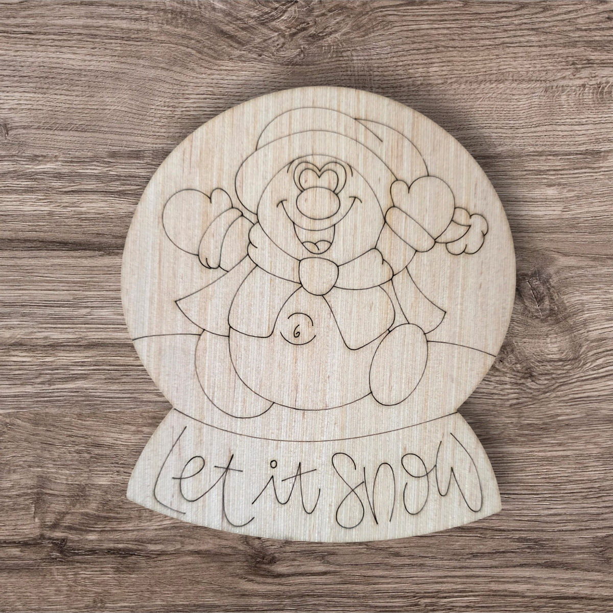 Snowman Globe (LL182)