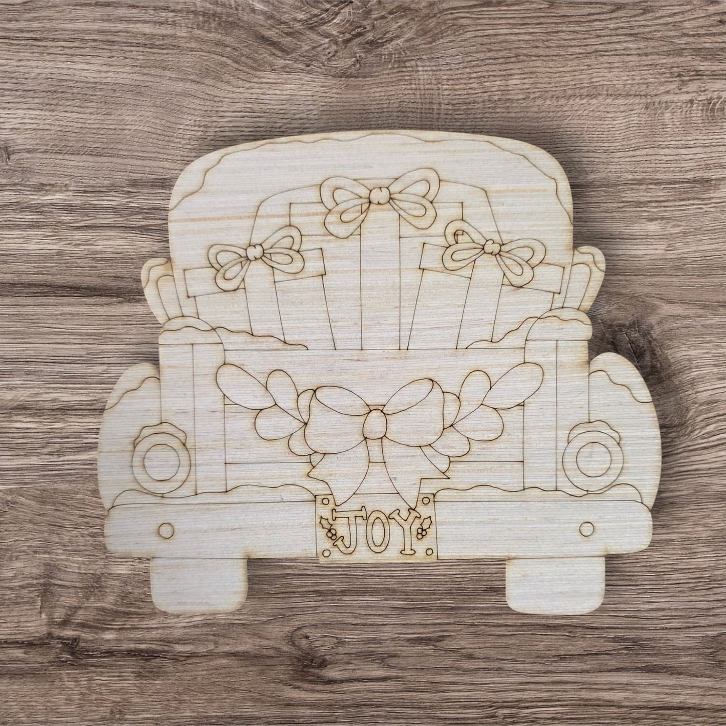 Truckload of Joy Christmas Truck Ornament (PP114-O)