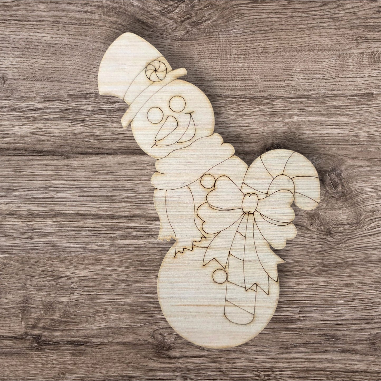 Candy Cane Snowman (PP119)