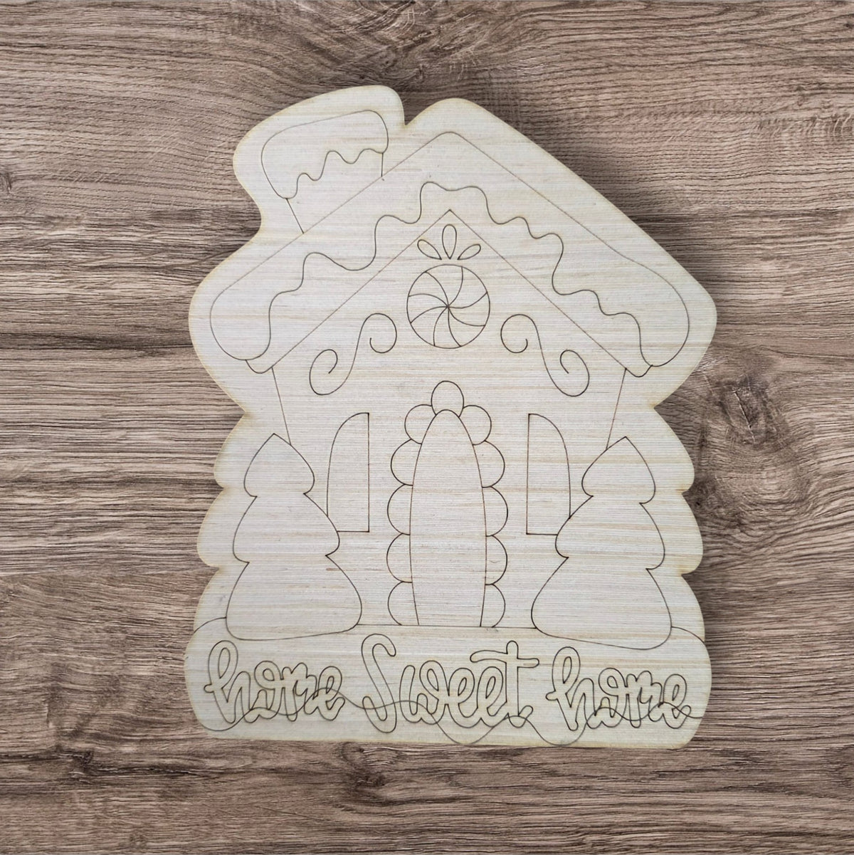 Home Sweet Home Gingerbread House (RL229)