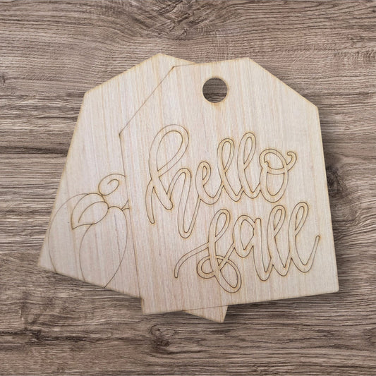 Hello Fall Tags (LL129)