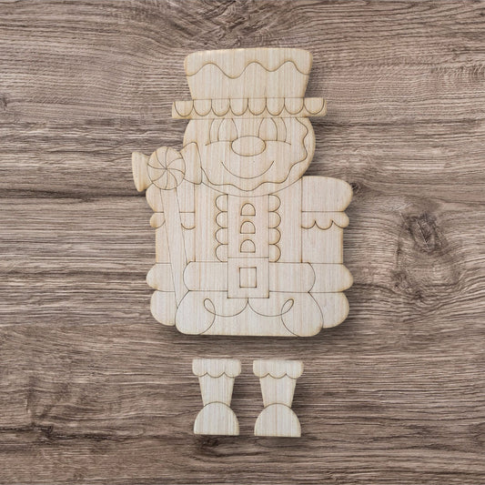 Ribbon Leg Nutcracker (RL236)