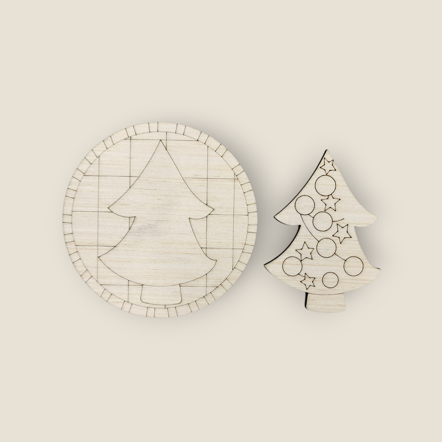 Christmas Tree Round Round (HC1853D)