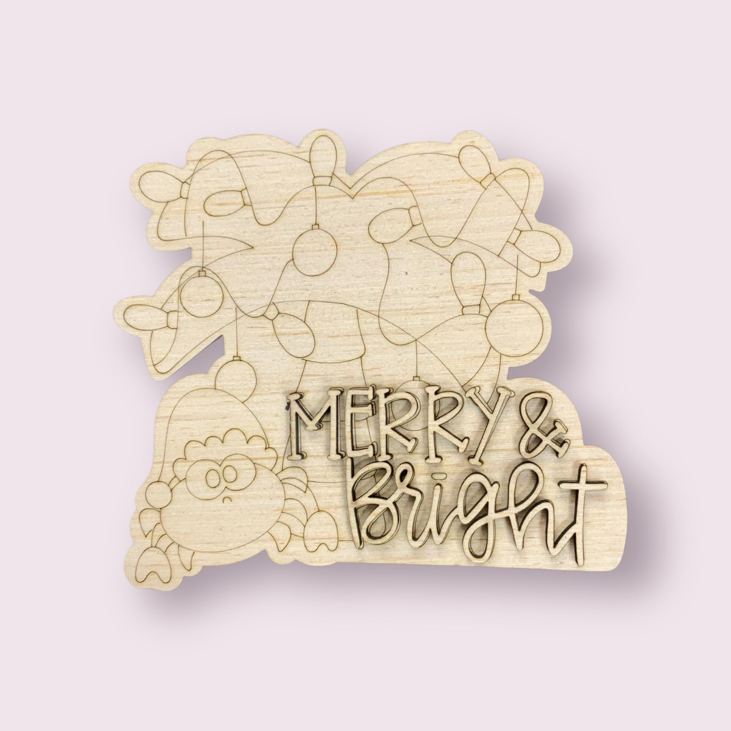 3D Merry & Bright Crab (KA014-3D)