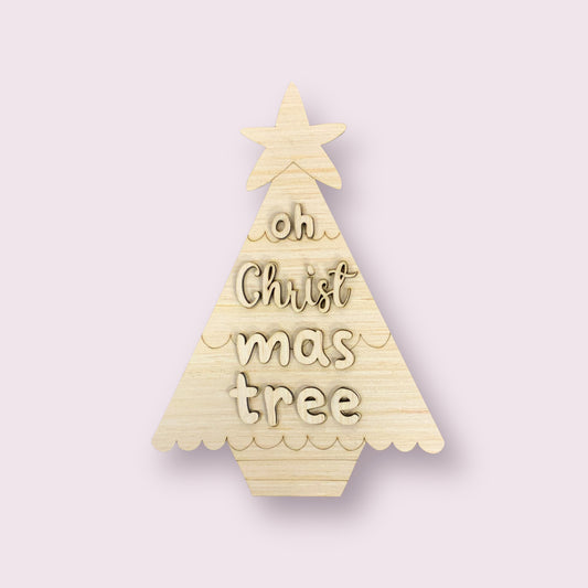 3D Oh Christmas Tree (RA1403D)
