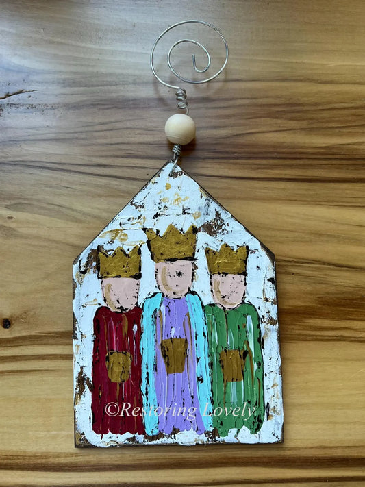 Three Wise Men Ornament (RL057)