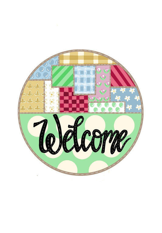 3D Welcome Quilt (RA157-3D)