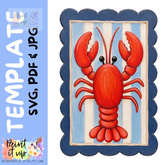 Lobster Plaque (PU042)