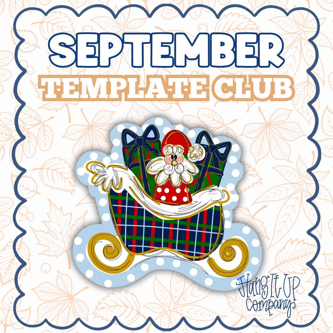 Santa's Sleigh Ornament (HC282-O)