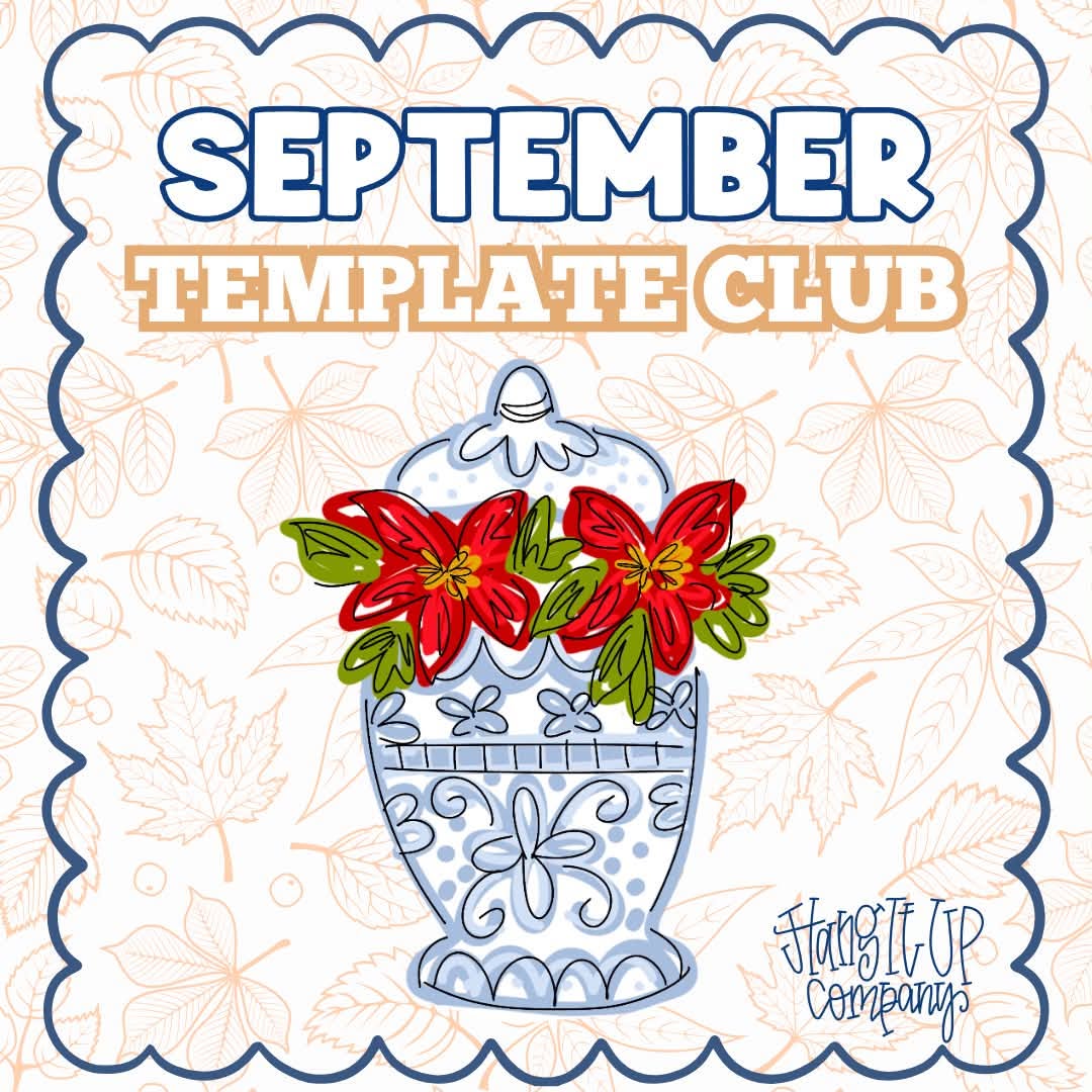 Poinsettia Ginger Jar Ornament (HC281-O)
