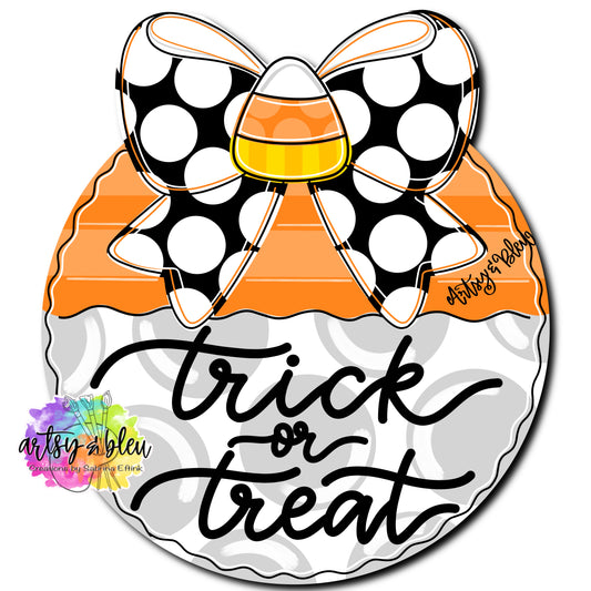 Trick Or Treat Bow (AB091)