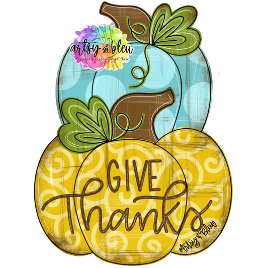 Give Thanks Pumpkins (AB106)