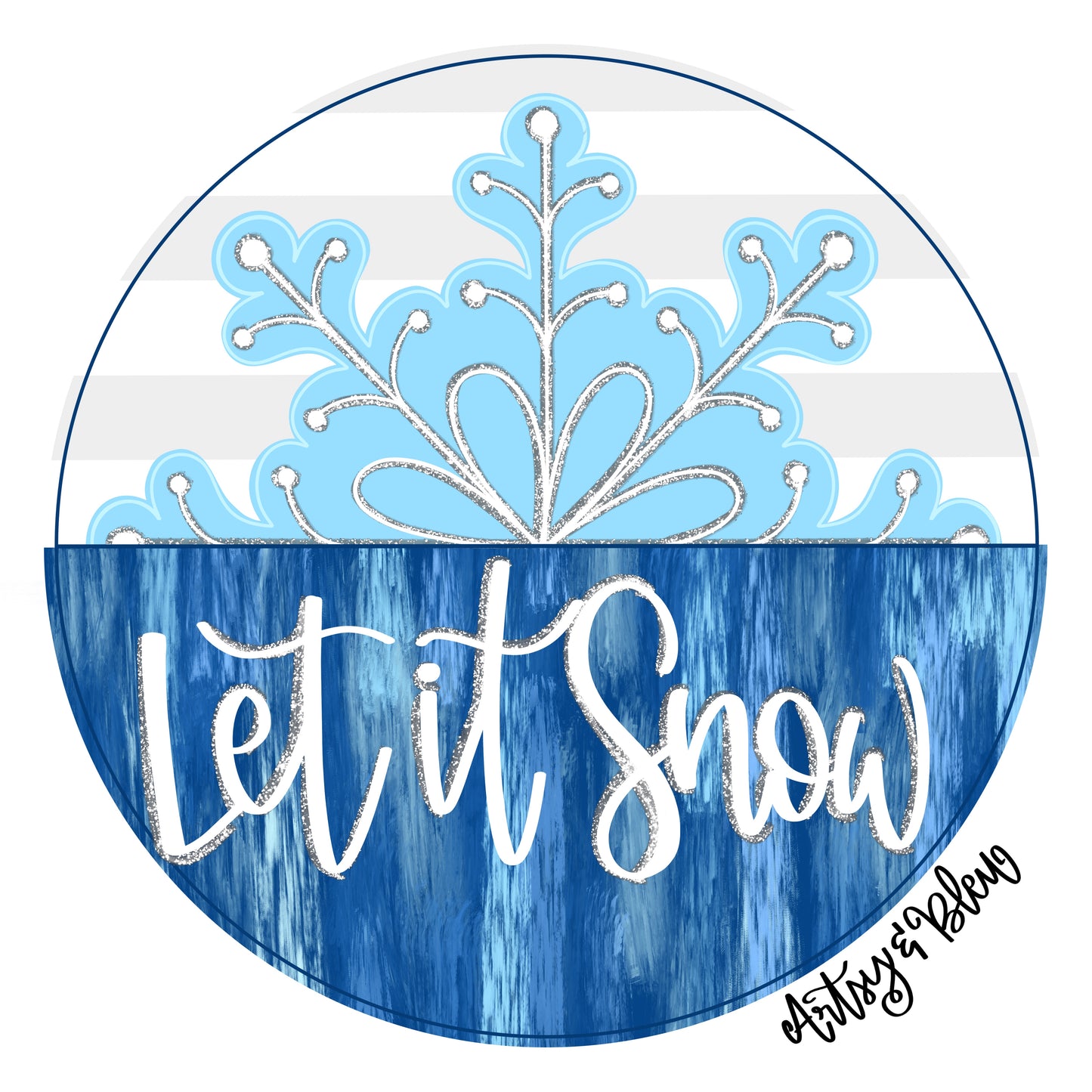 Let It Snow Round (AB119)