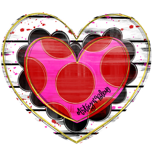 Splattered Heart (AB155)
