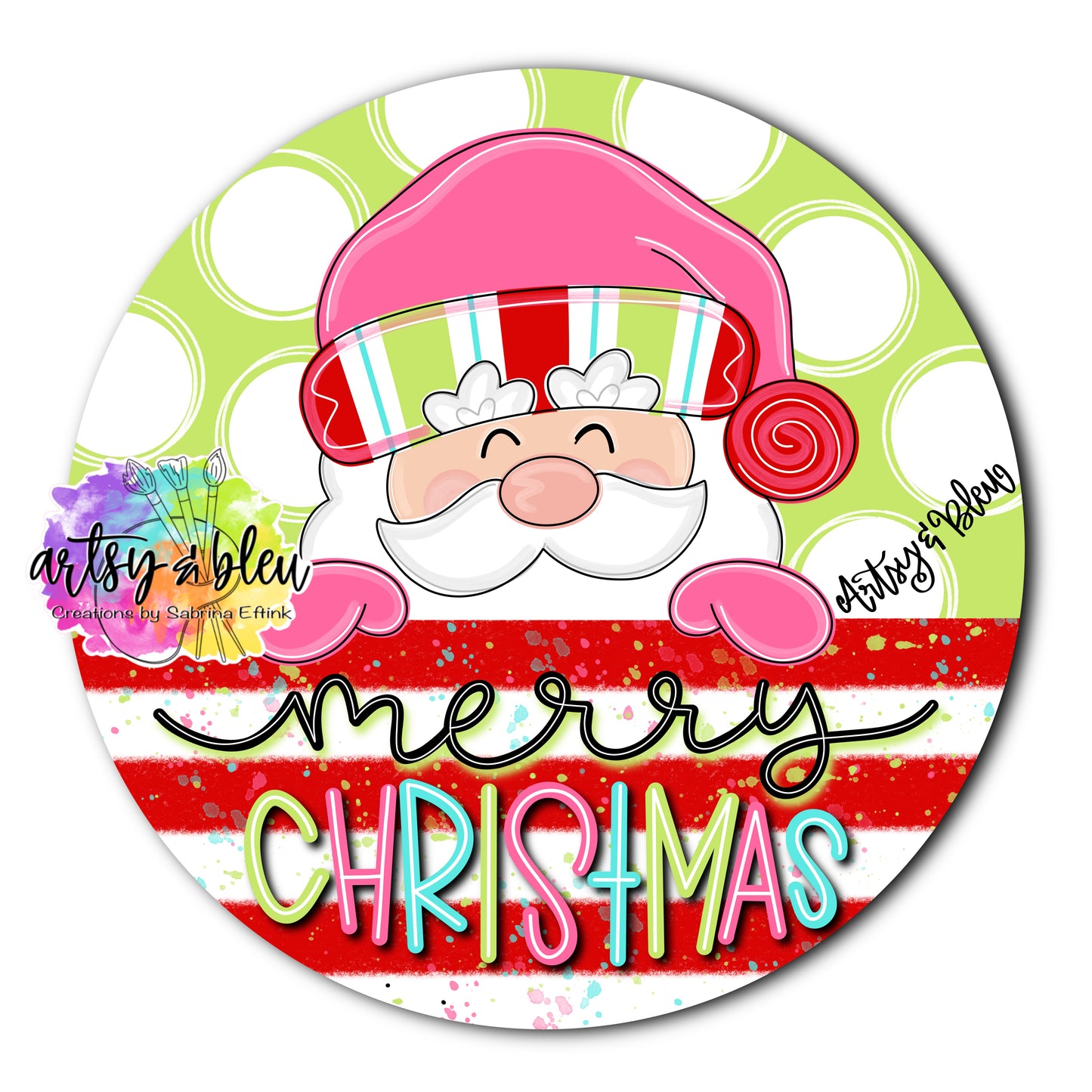 Santa Round (AB159)
