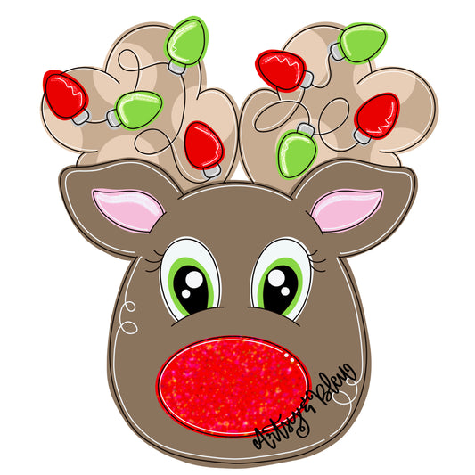 Reindeer Ornament (AB162-O)