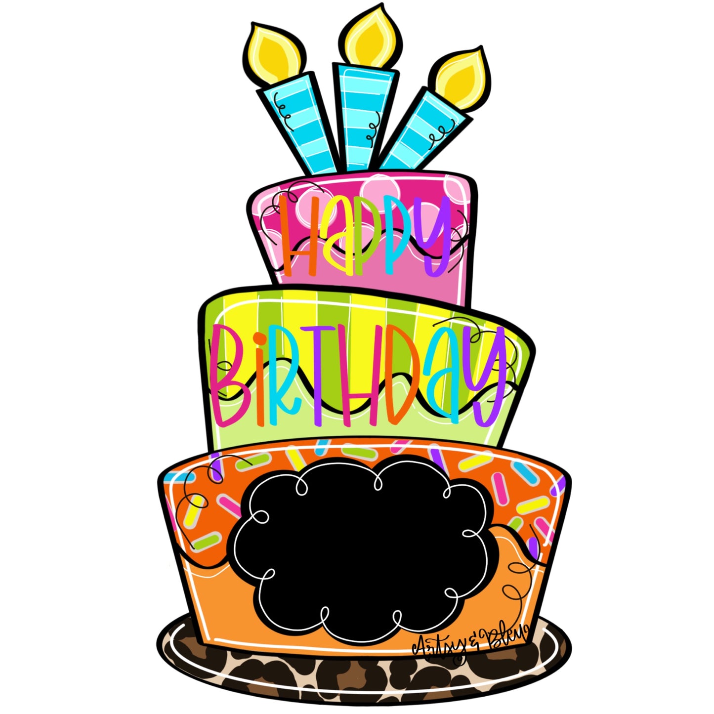 Happy Birthday Cake (AB180)