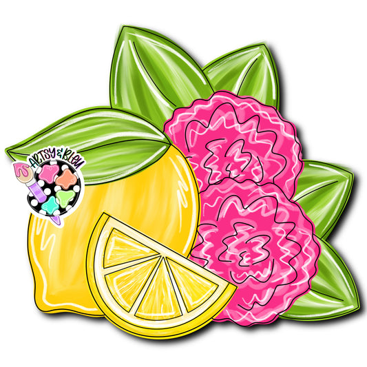 Lemons & Hydrangeas (AB218)
