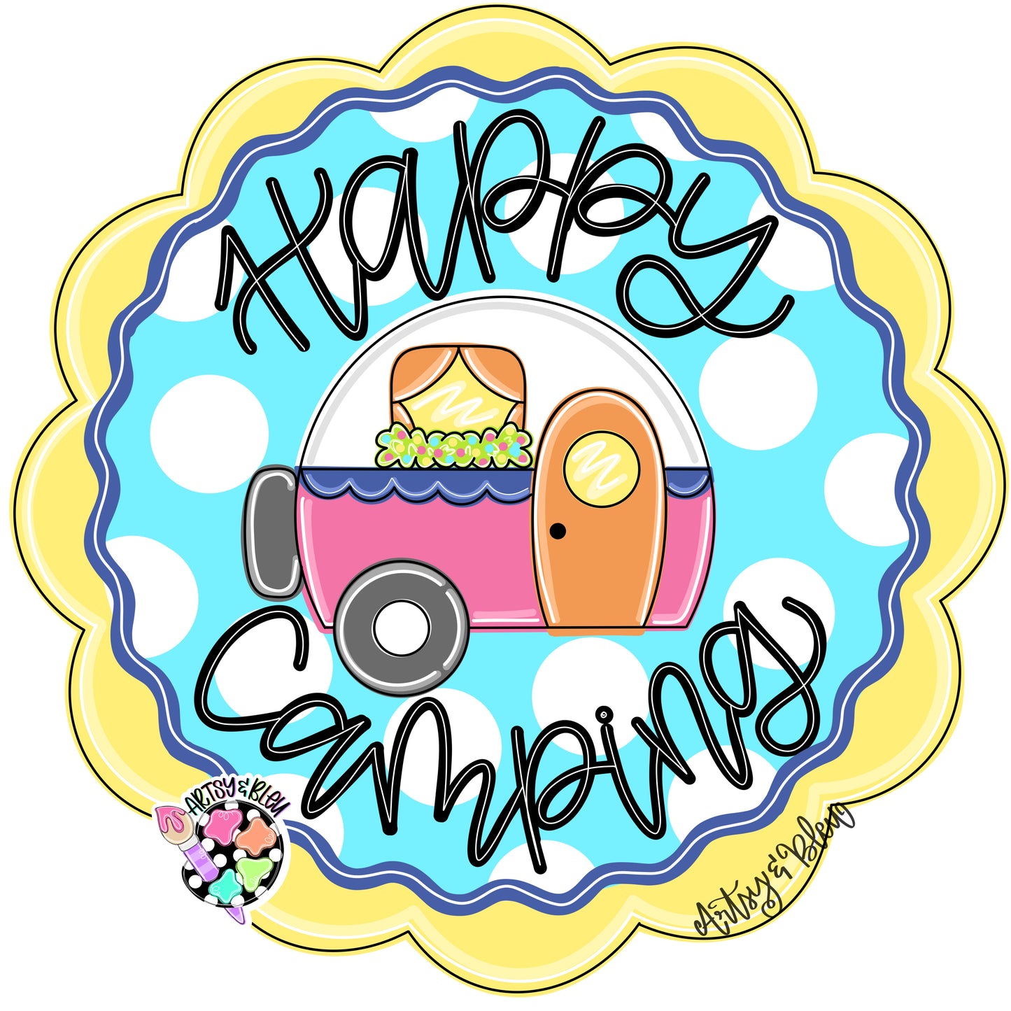 3D Happy Camping (AB220-3D)