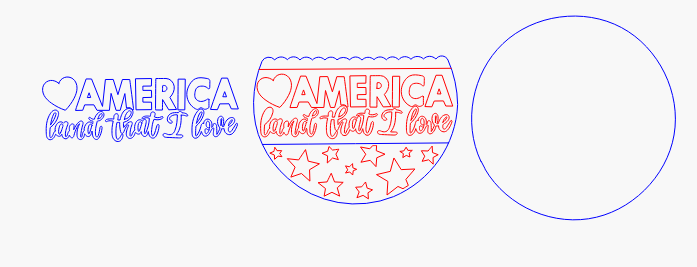 18" America Land That I Love