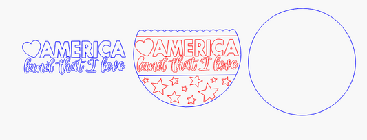 18" America Land That I Love