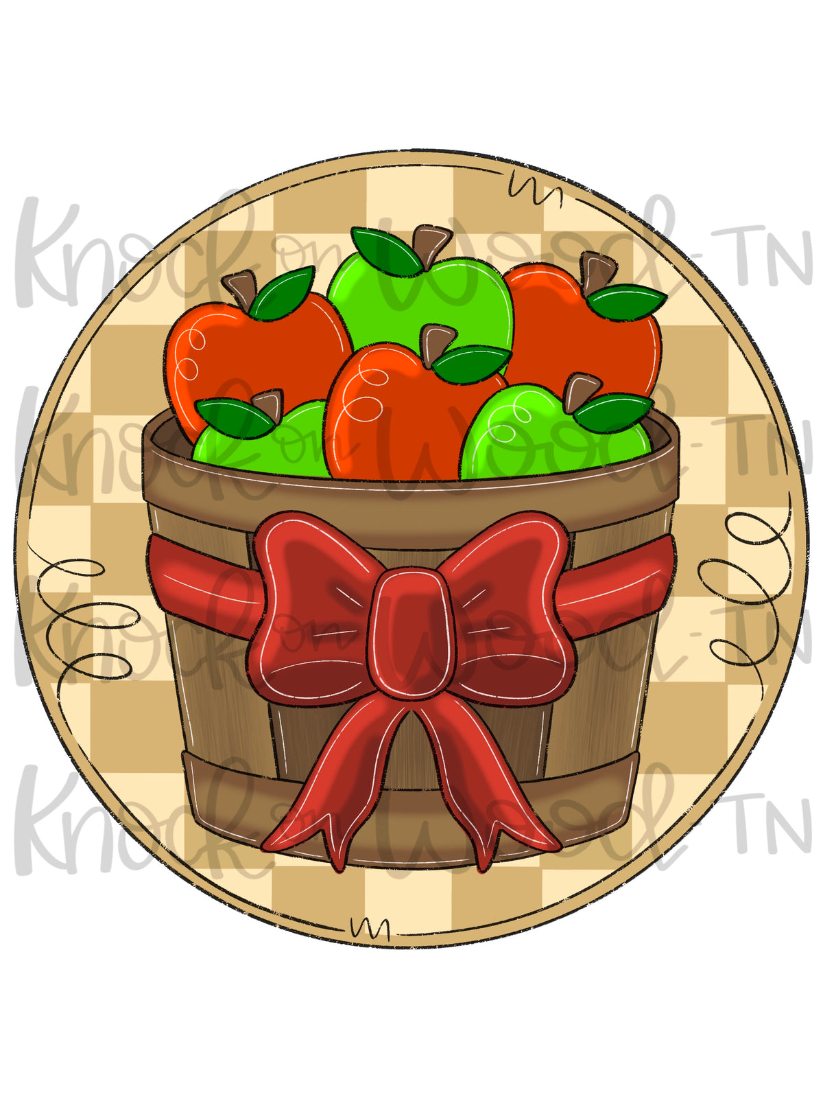 Apple Barrel Round (KW196)