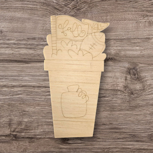 Fall Y'all Football Pumpkin (BA027)