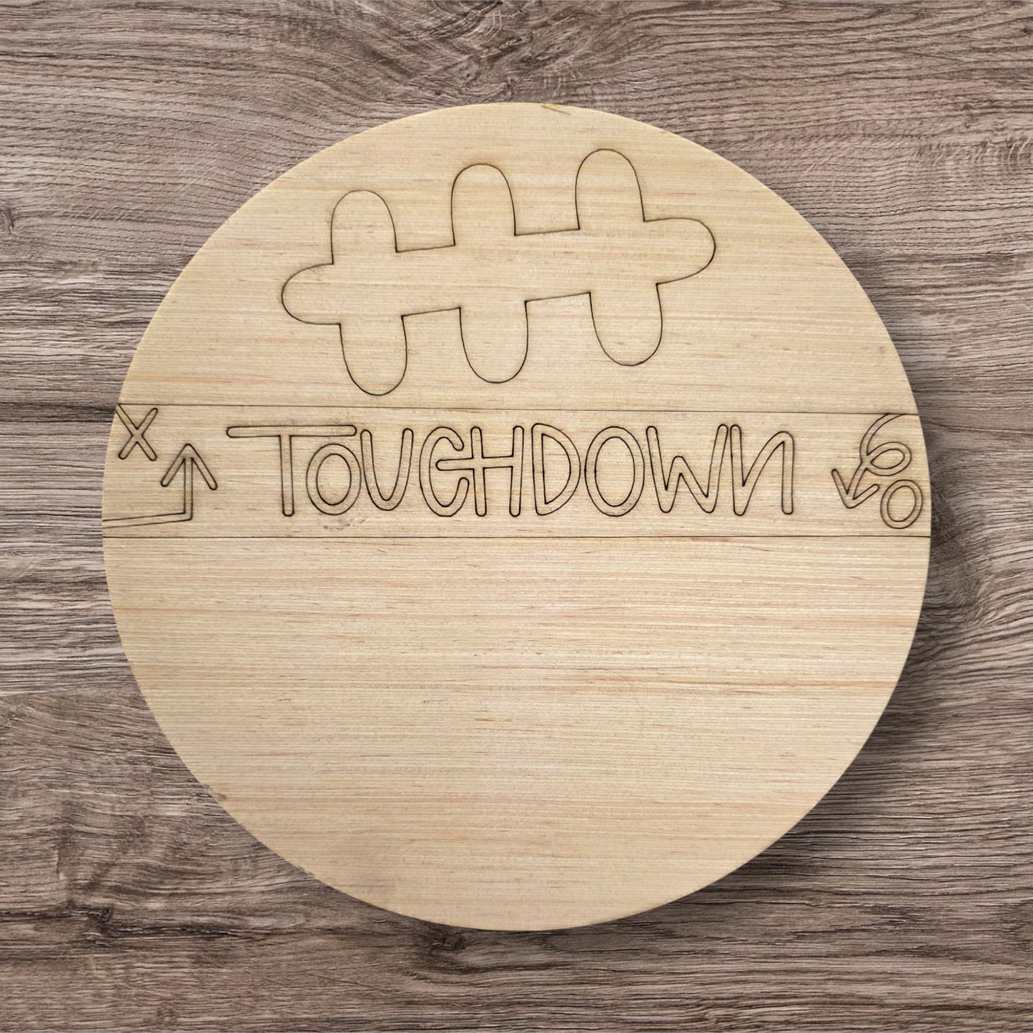 3D Touchdown Round (BA032-3D)
