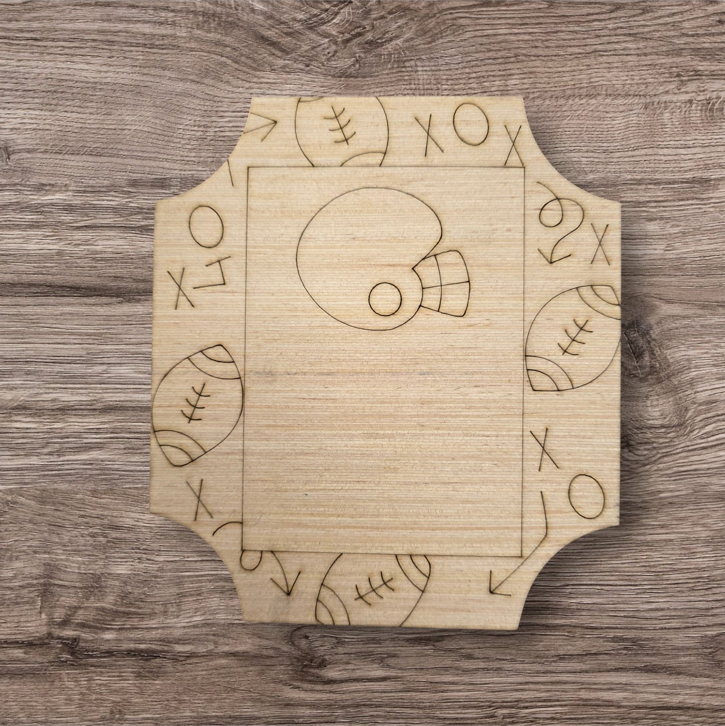 Football Plaque (BA033)