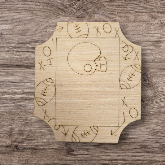 Football Plaque (BA033)