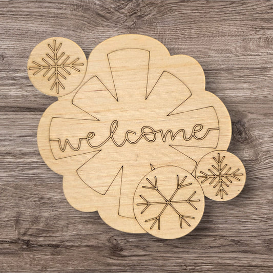 Welcome Snowflakes  (BA064)