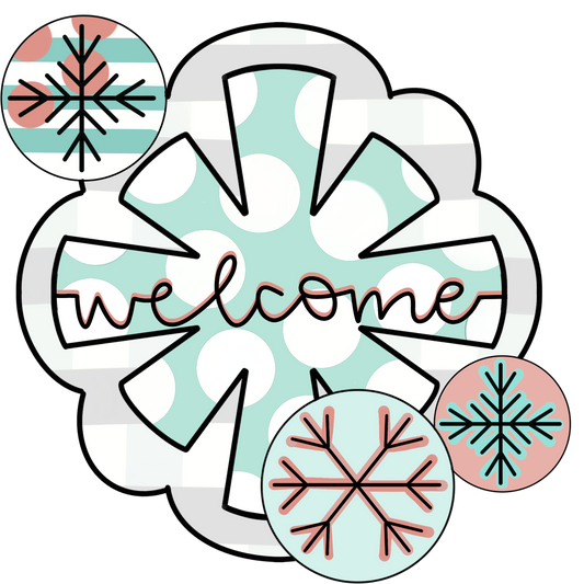 Welcome Snowflakes  (BA064)