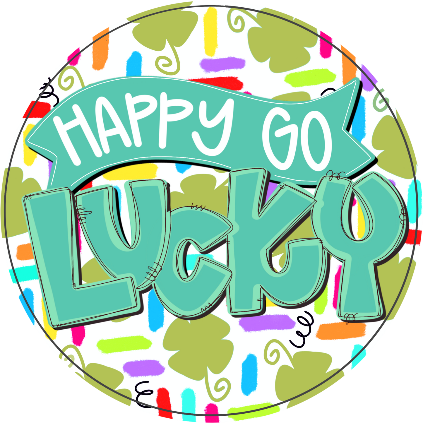 Happy Go Lucky Round (BA089)