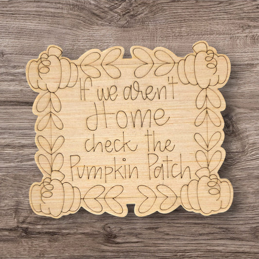 Check The Pumpkin Patch (BA091)