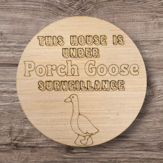 Porch Goose Surveillance (BA126)