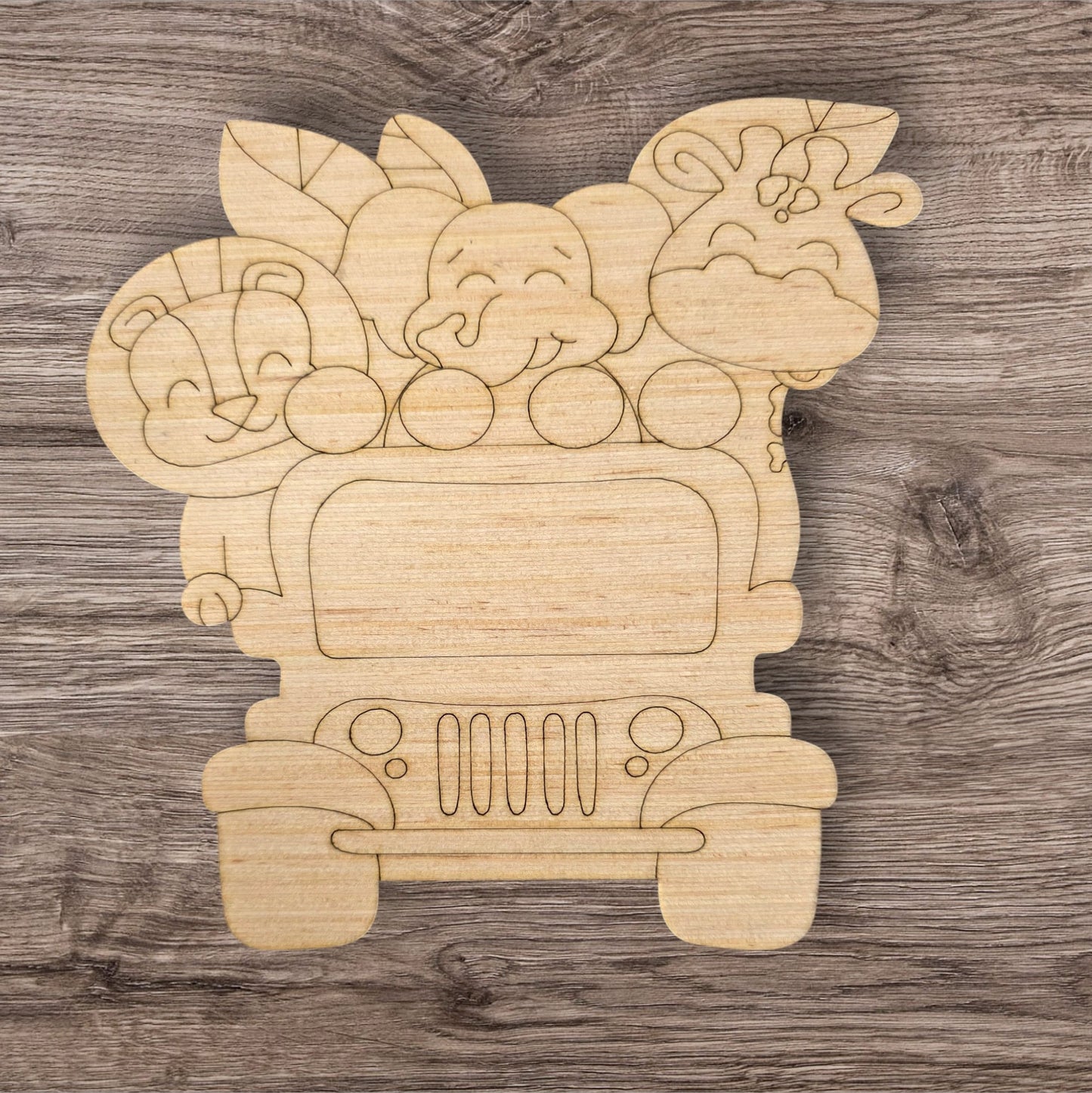 NURSERY ANIMAL JEEP (BA190)