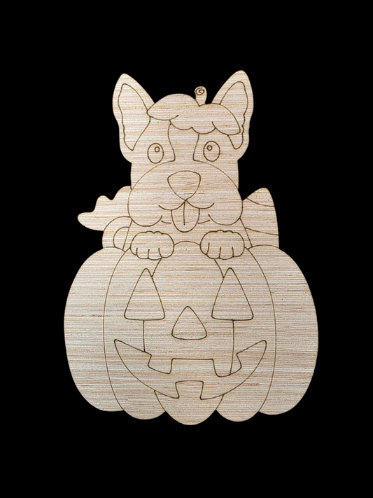 Boston Terrier Pumpkin (GM068)