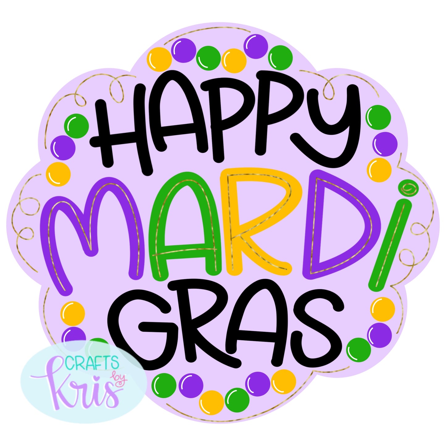 Happy Mardi Gras (CK008)