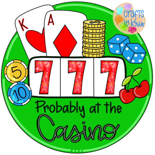 3D Probably At The Casino (CK026-3D)