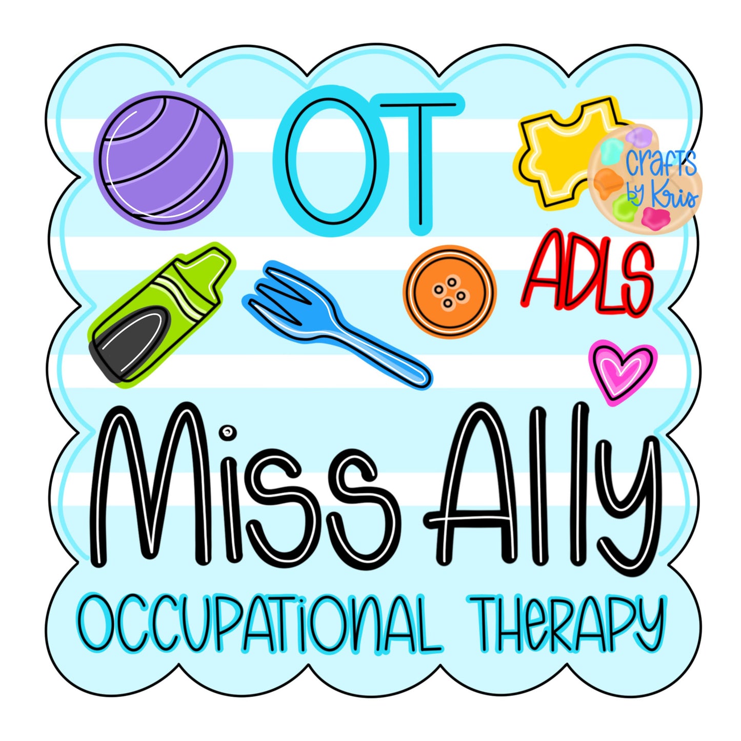 Occupational Therapy Scallop (CK070)