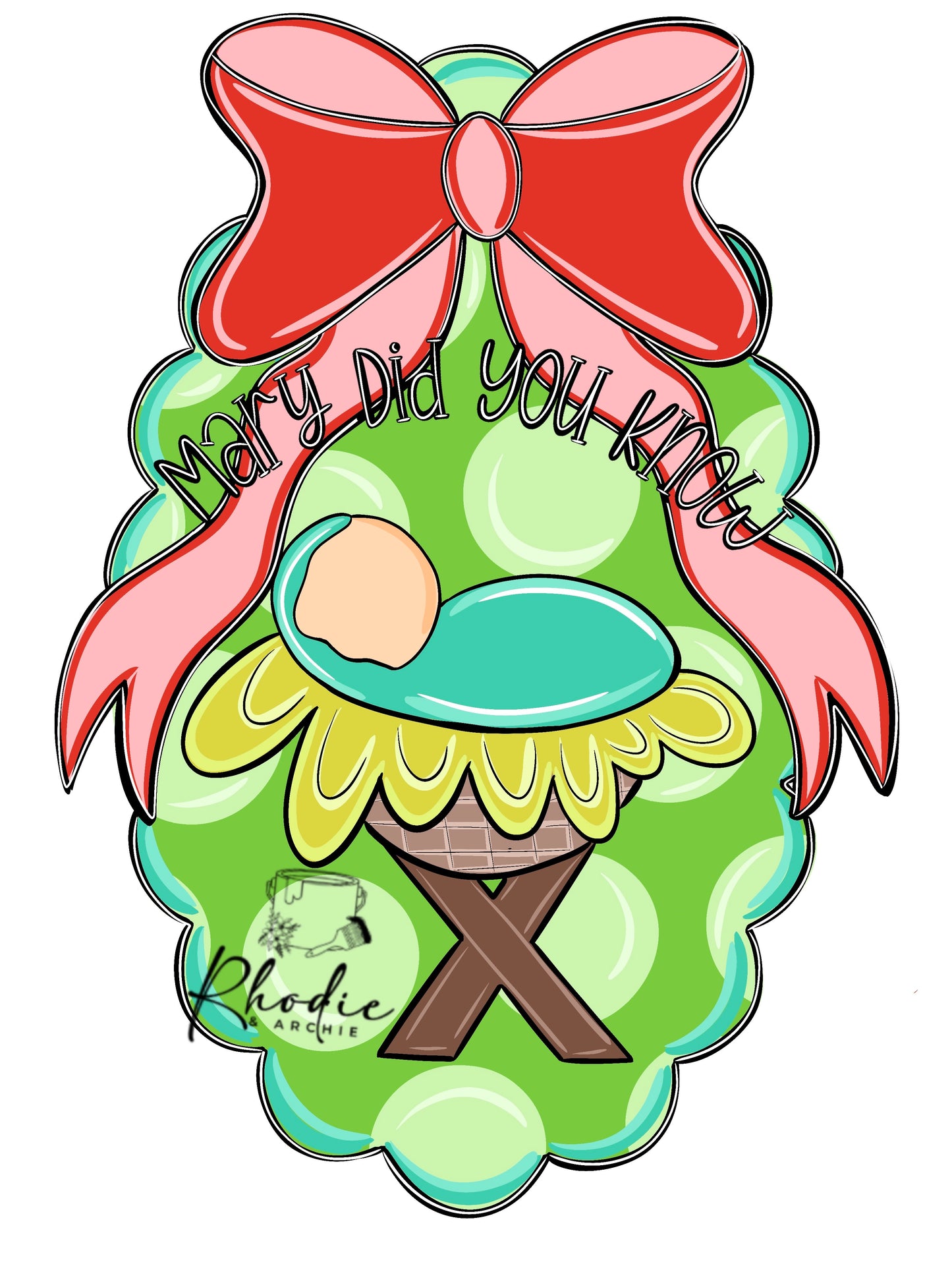 3D Mary Did You Know (RA138-3D)