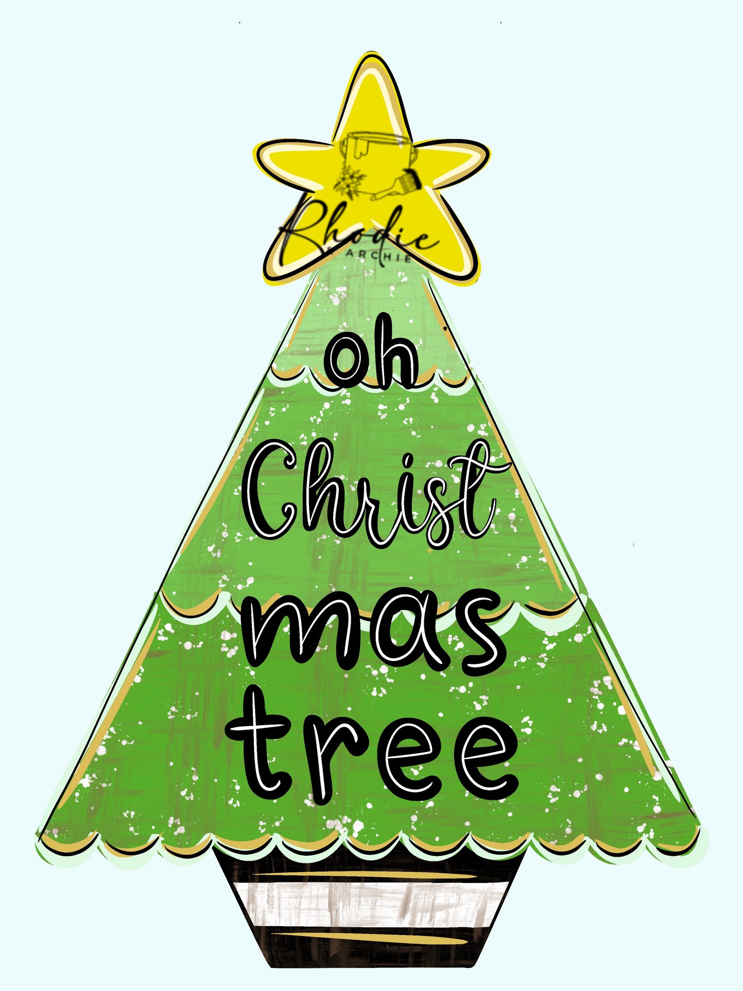 3D Oh Christmas Tree (RA1403D)