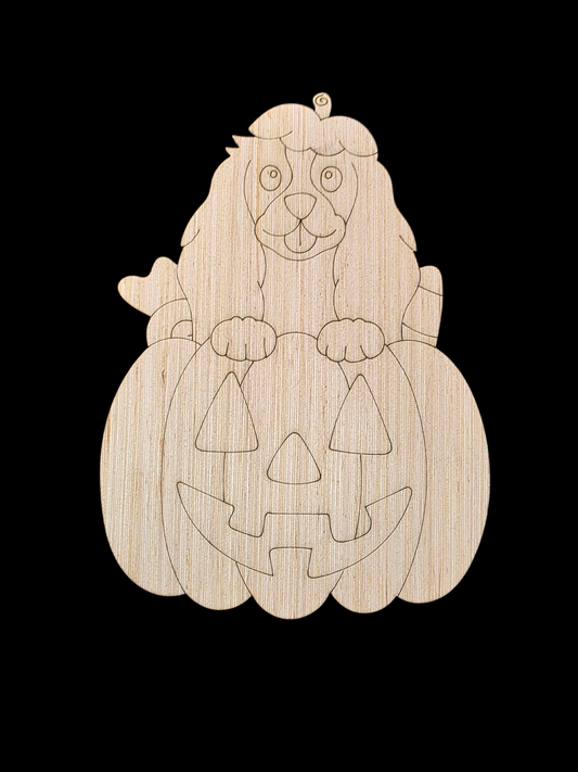 Cavalier Spaniel Pumpkin (GM071)